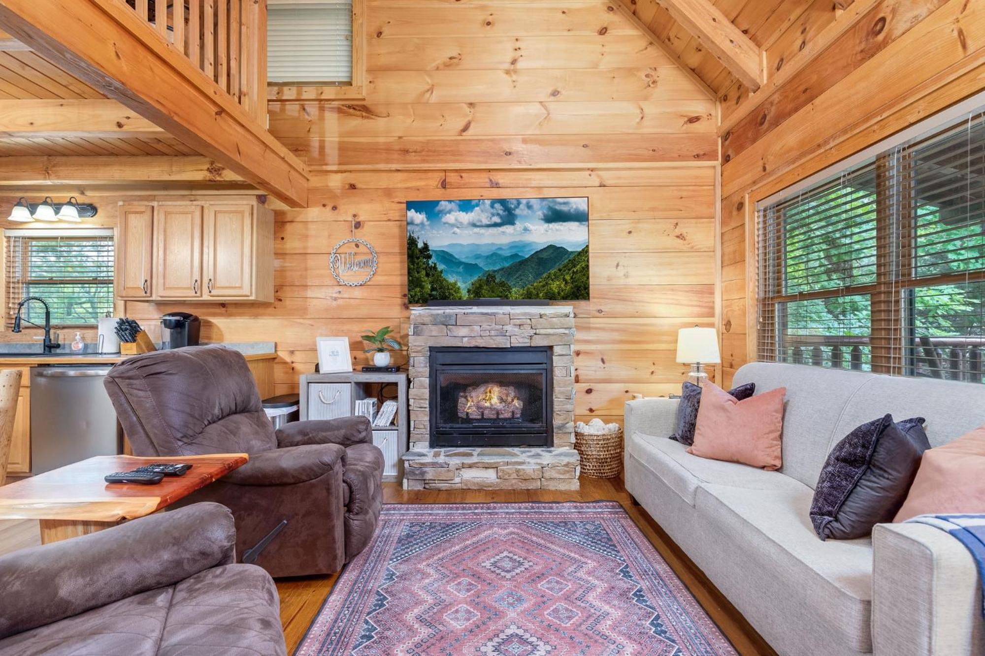 Elegant & Cozy Cabin Near Pigeon Forge Севьервилл Экстерьер фото
